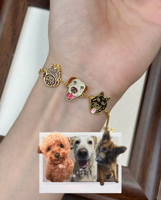 Mom's Gifted Necklace From Kids Drawing, Personalised Artwork Jewellery, Custom Sterling Silver Enamel Keepsake (副本) (副本) (副本) (副本)