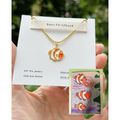 Mom's Gifted Necklace From Kids Drawing, Personalised Artwork Jewellery, Custom Sterling Silver Enamel Keepsake