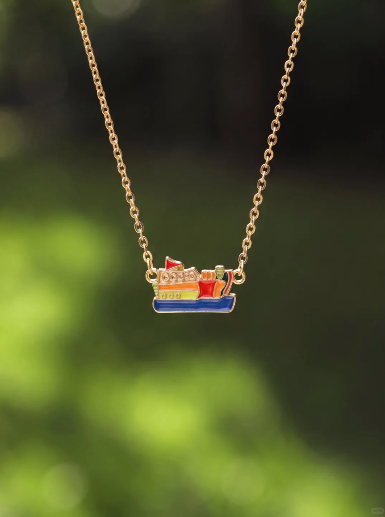 Mom's Gifted Necklace From Kids Drawing, Personalised Artwork Jewellery, Custom Sterling Silver Enamel Keepsake (副本) (副本)