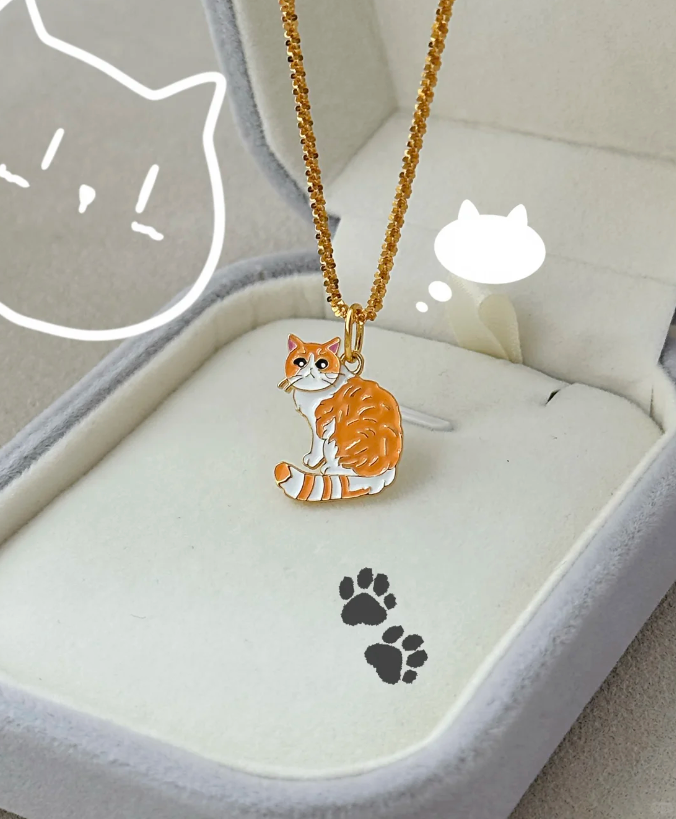 Mom's Gifted Necklace From Kids Drawing, Personalised Artwork Jewellery, Custom Sterling Silver Enamel Keepsake (副本) (副本) (副本) (副本) (副本) (副本)